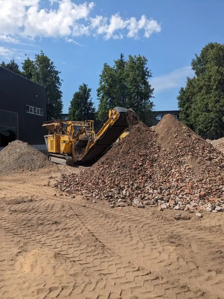 Būvgružu izvešana un utilizācija